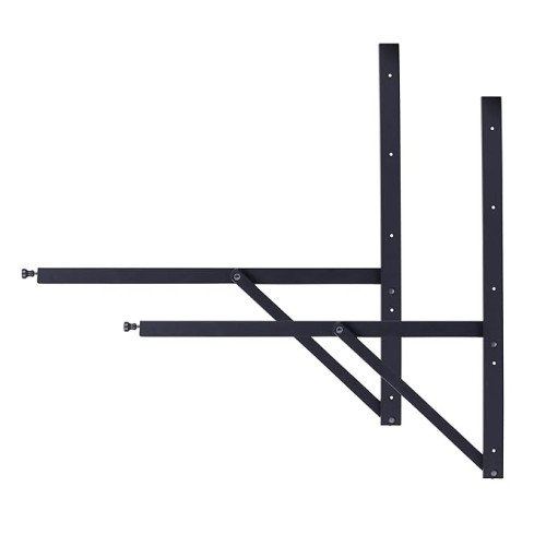 Folding Table Brackets with Collapsible Hinges (2ft) – Heavy Duty