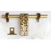 Brass Finish Door Kit (Antique Finish, 6-Pieces) 