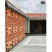 Ventilation Brick wall Terracotta  8x8x2.5 Brick size 3 pcs per box 
