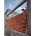Ventilation Brick wall Terracotta  8x8x2.5 Brick size 3 pcs per box 